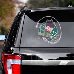 gon freecss decal, hunter x hunter sticker, hunter x hunter decal for car, anime sticker, manga decal, anime decal