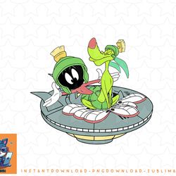 looney tunes marvin the martian & k-9 flight png, sublimation, digital download