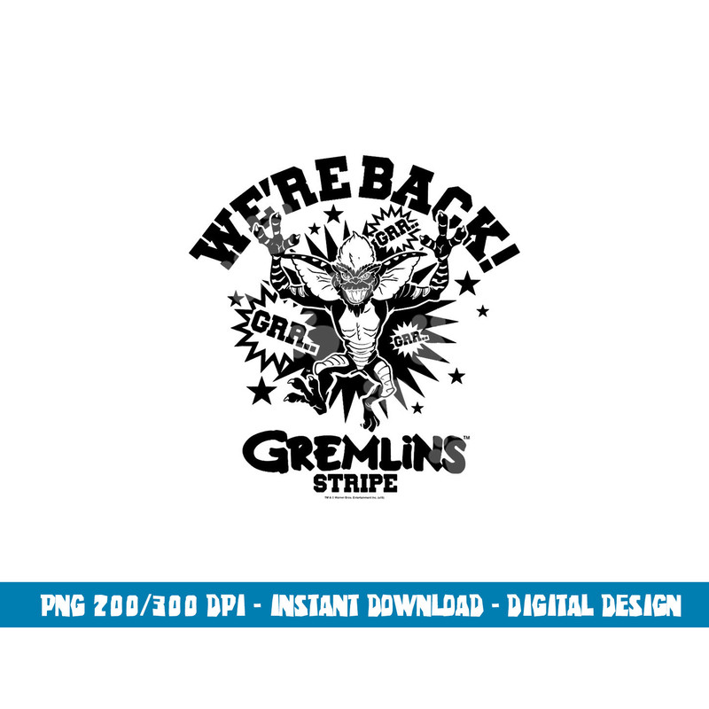 Gremlins Gremlins Stripe png, sublimation .jpg