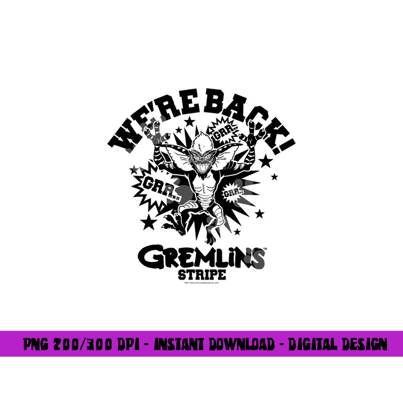 Gremlins Gremlins Stripe  png, sublimation .jpg