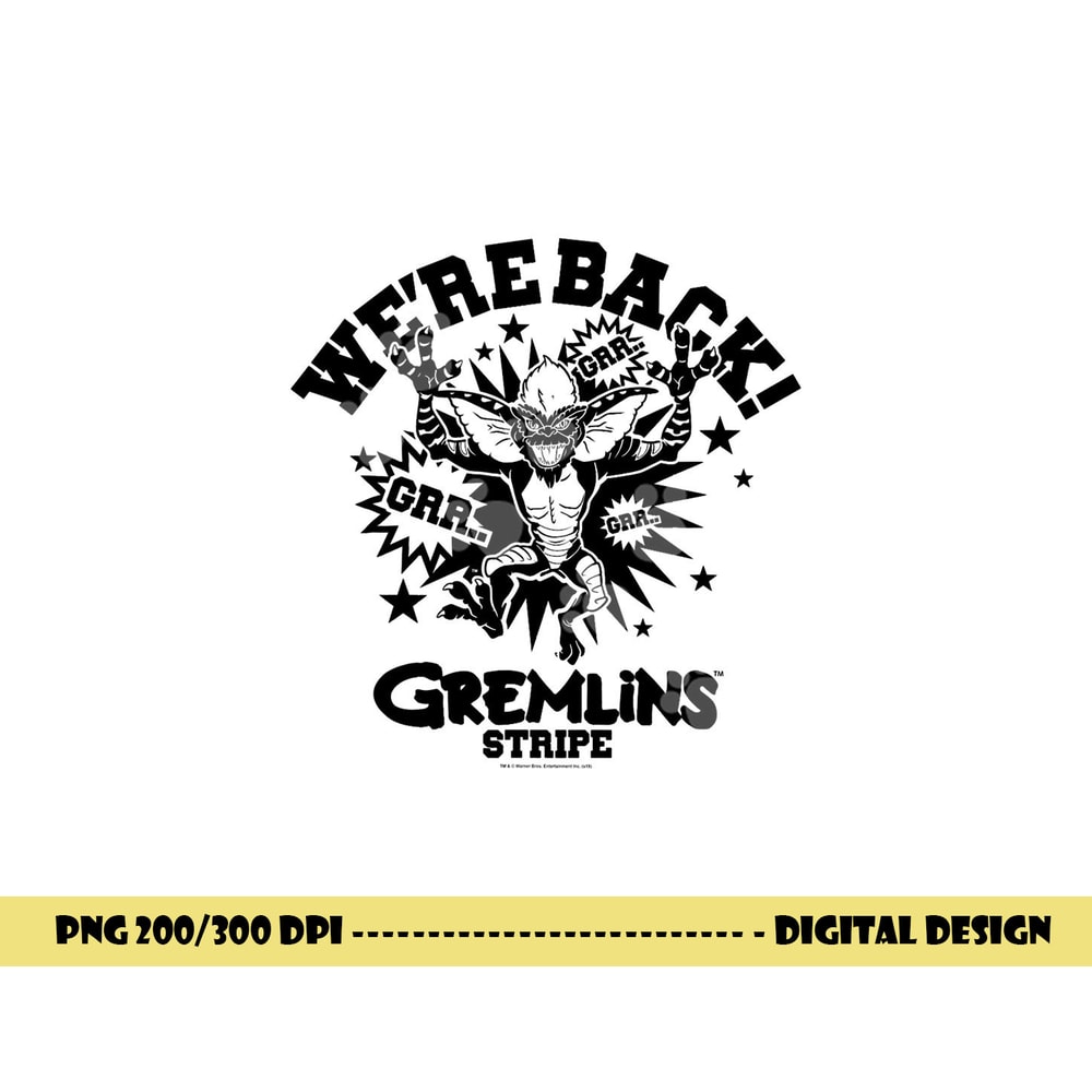 Gremlins Gremlins Stripe png, sublimation .jpg