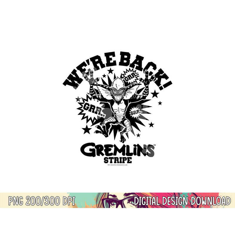 Gremlins Gremlins Stripe png, sublimation .jpg