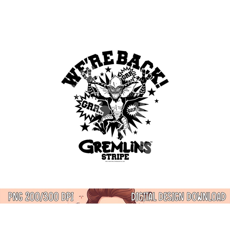 Gremlins Gremlins Stripe png, sublimation .jpg