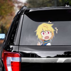 hunter x hunter decal for car, hunter x hunter sticker, kurapika decal, anime decal, anime sticker, manga decal