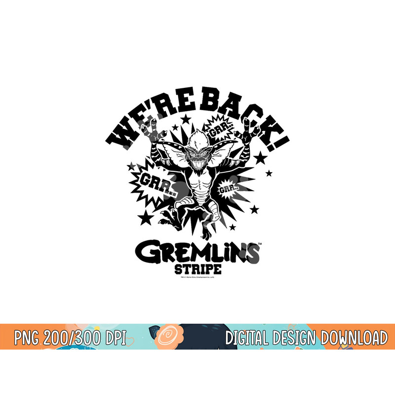 Gremlins Gremlins Stripe  png, sublimation .jpg