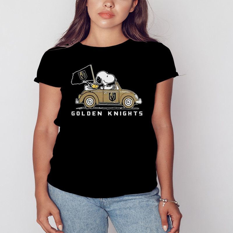 Woodstock And Snoopy NHL Hockey Vegas Golden Knights 2023 Champs Shirt, Shirt For Men Women, Graphic Design