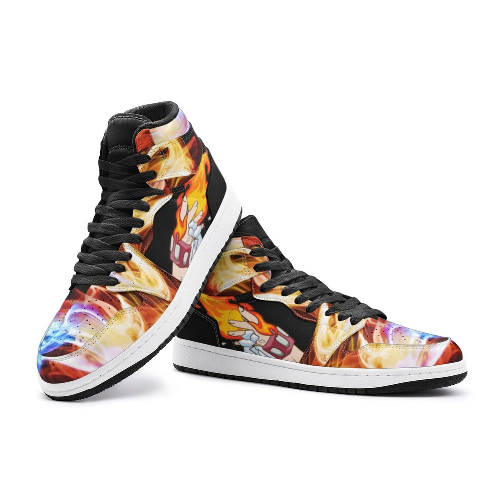 Shoto Todoroki My Hero Academia JD1 Shoes, Shoto Todoroki My Hero Academia Jordan 1 Shoes, Shoto Todoroki Shoes