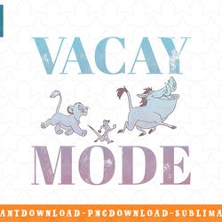 disney lion king vacay mode group shot graphic t-shirt png, sublimation, digital download