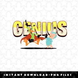 looney tunes duck dodgers genius png, sublimation, digital download