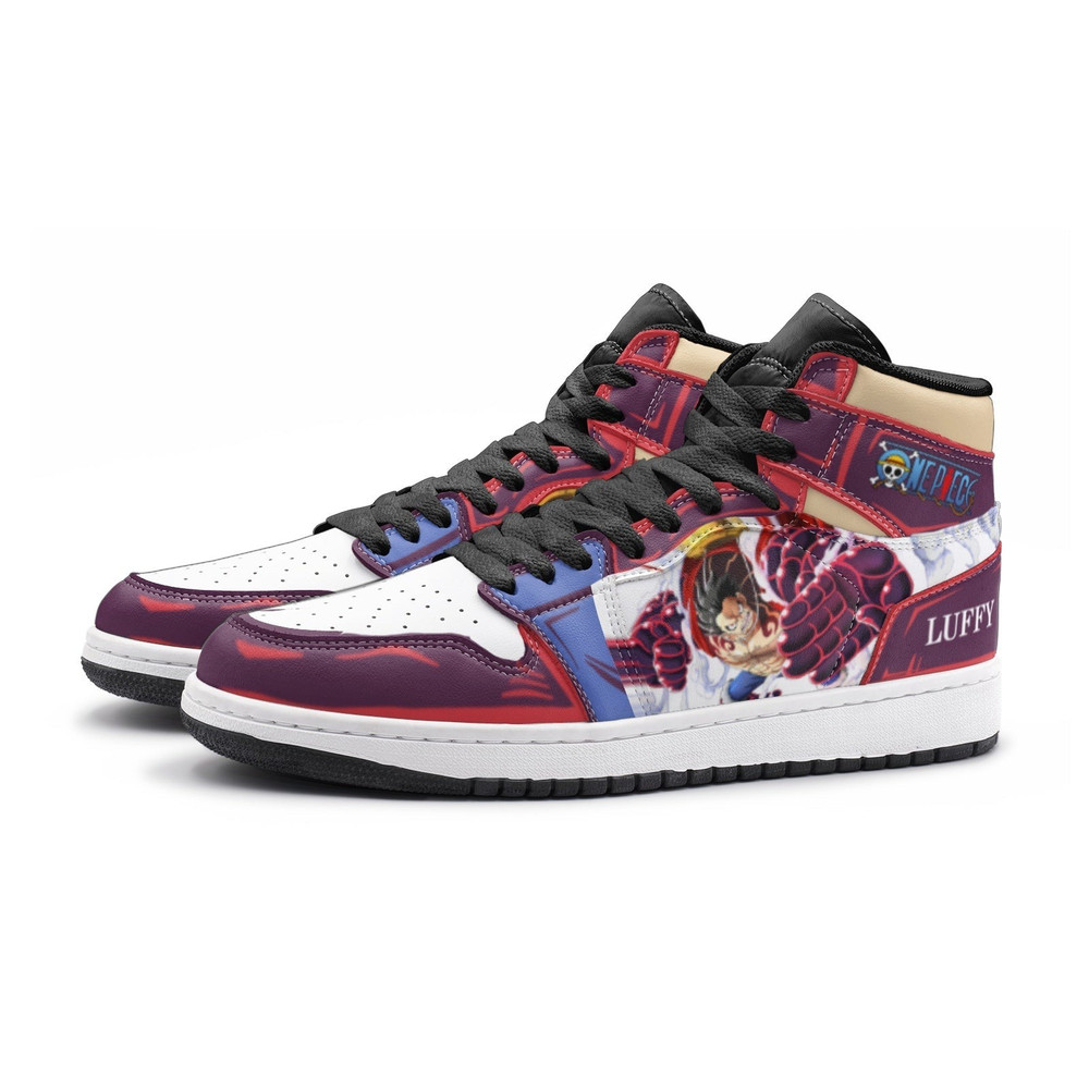 Monkey God Luffy One Piece JD1 Shoes, Monkey God Luffy One Piece Jordan 1 Shoes, Monkey God Luffy One Piece Shoes