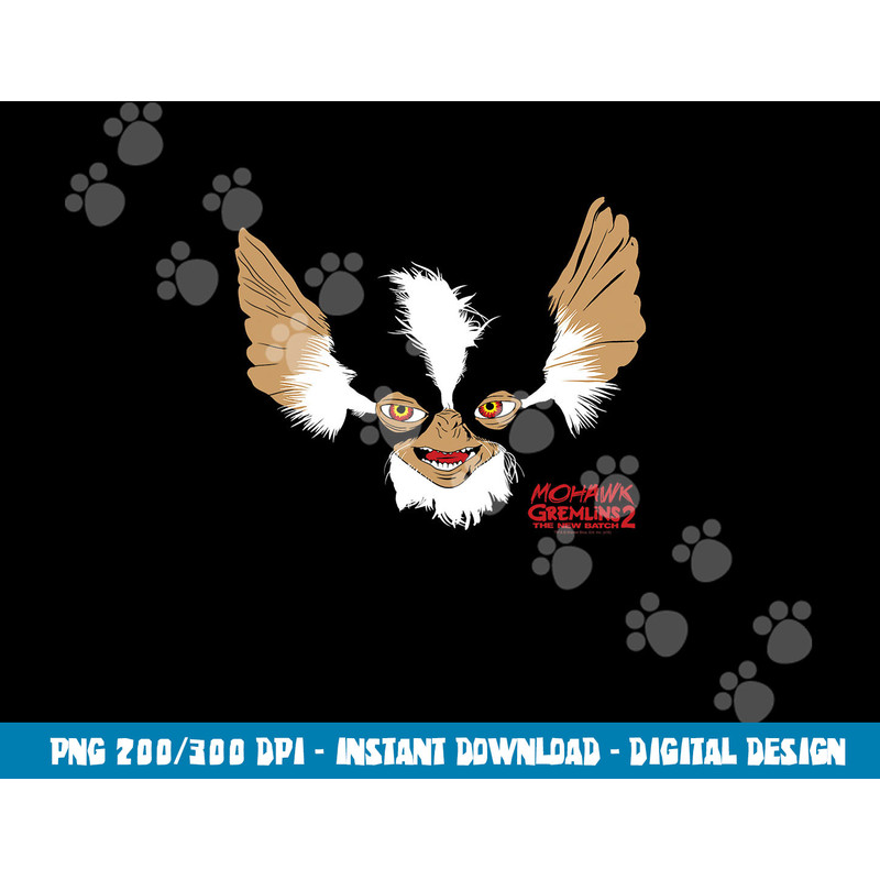 Gremlins Mohawk png, sublimation .jpg