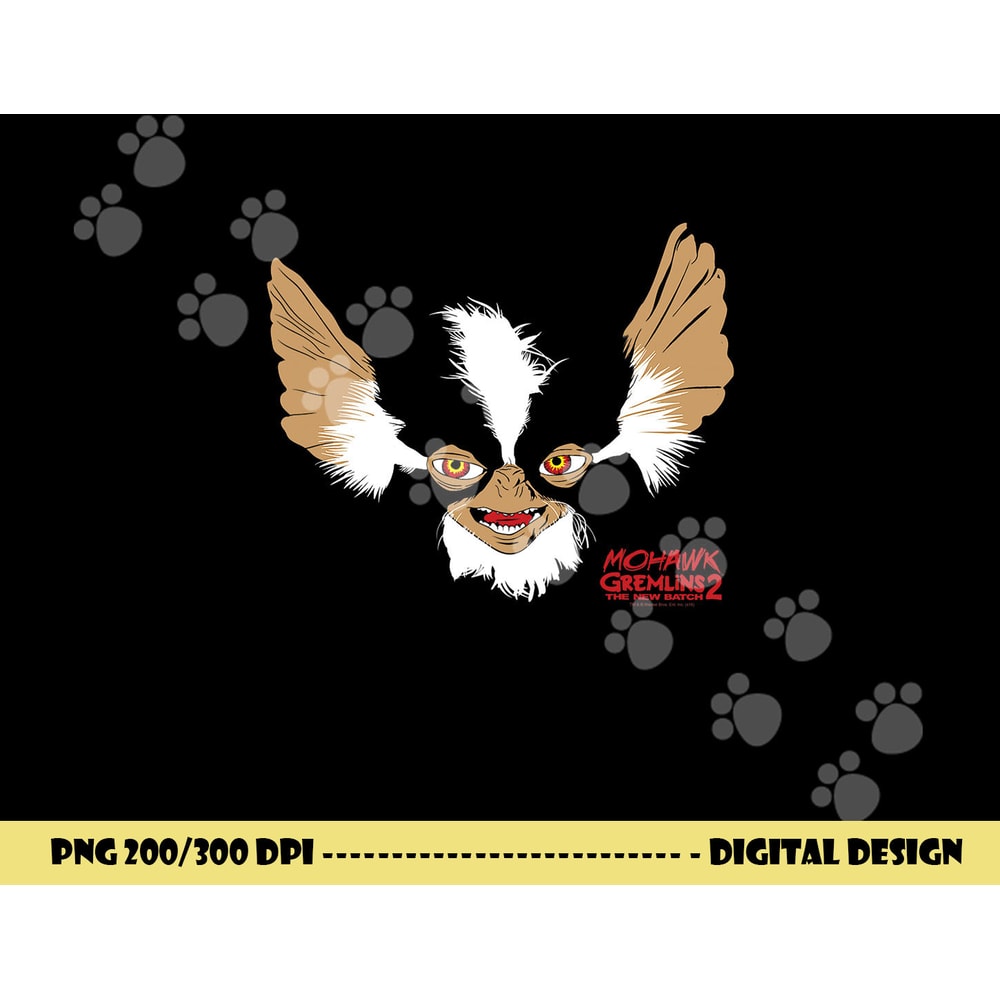 Gremlins Mohawk png, sublimation .jpg