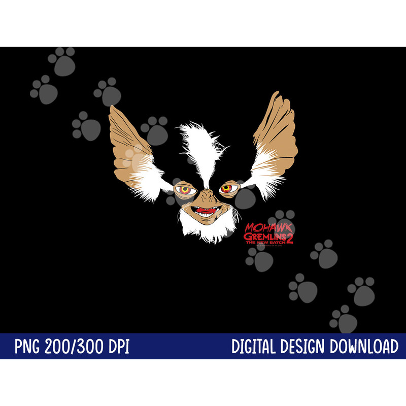 Gremlins Mohawk png, sublimation .jpg
