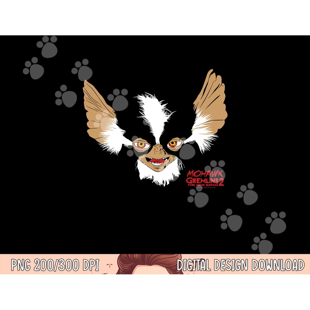 Gremlins Mohawk png, sublimation .jpg