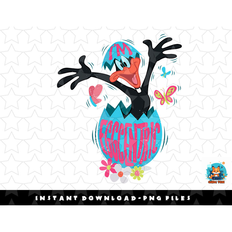 Looney Tunes Easter Daffy Duck Im Eggcentric png, sublimation, digital download.jpg