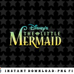 disney the little mermaid classic logo png, sublimation, digital download