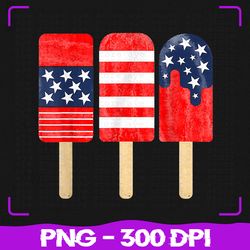 4th of july popsicle red white blue png, american flag patriotic png, 4th of july png, sublimation, png files, sublimati