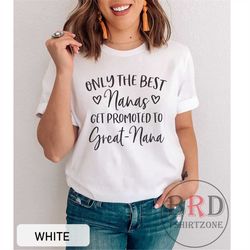 promoted to great-nana, christmas gift for great-nana, pregnancy announcement, gift for great-nana, reveal to great-nana
