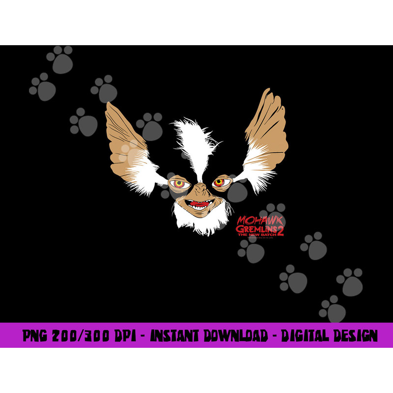 Gremlins Mohawk  png, sublimation .jpg