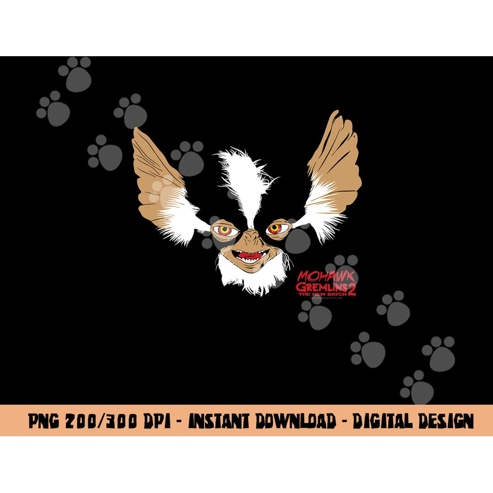 Gremlins Mohawk png, sublimation .jpg