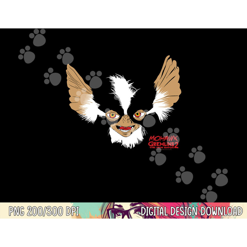 Gremlins Mohawk png, sublimation .jpg