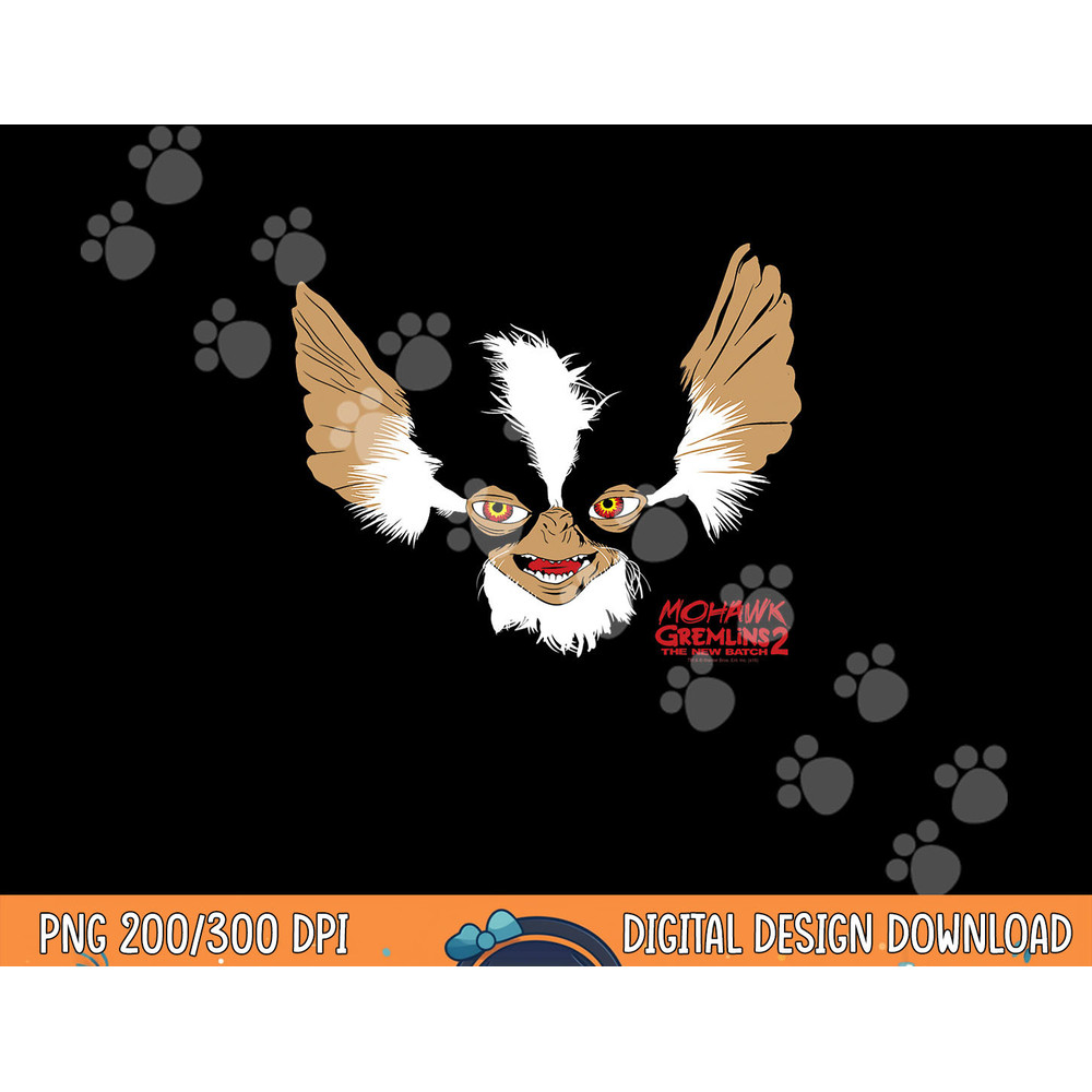 Gremlins Mohawk  png, sublimation .jpg