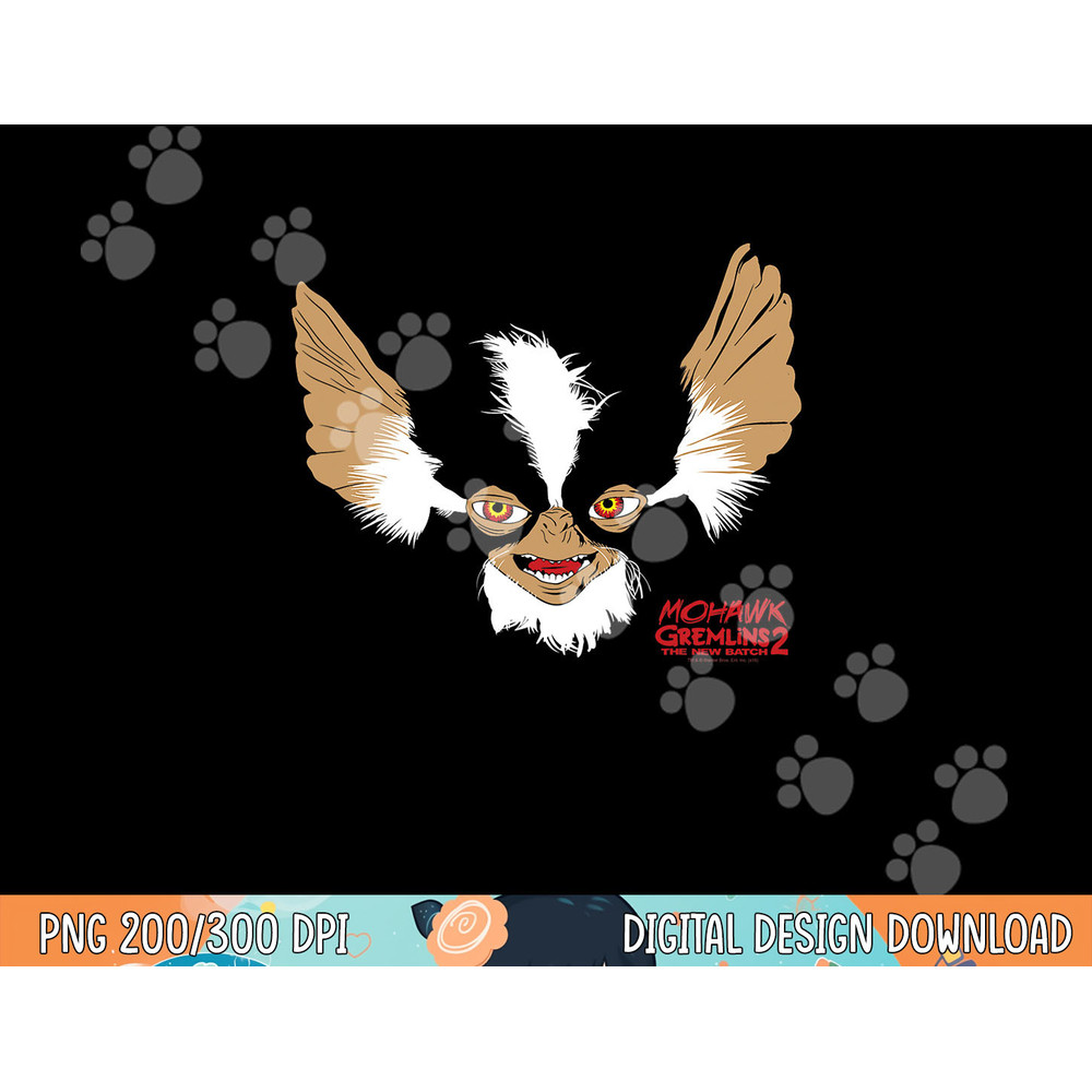 Gremlins Mohawk  png, sublimation .jpg