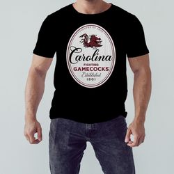 university of south carolina gamecocks label carolina fighting gamecocks shirt, shirt for men women, graphic design