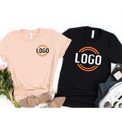 personalized logo tee, make your own shirt, custom logo shirt, custom company logo shirt, your logo shirt, your company