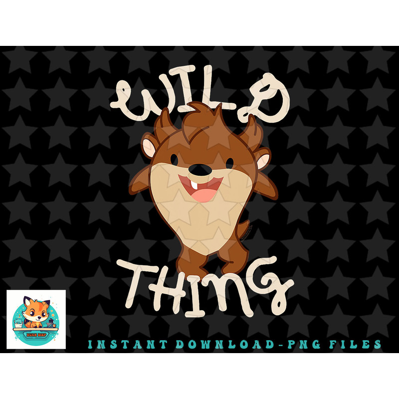 Looney Tunes Cute Taz Wild Thing png, sublimation, digital download.jpg