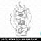Looney Tunes Faded Taz png, sublimation, digital download.jpg