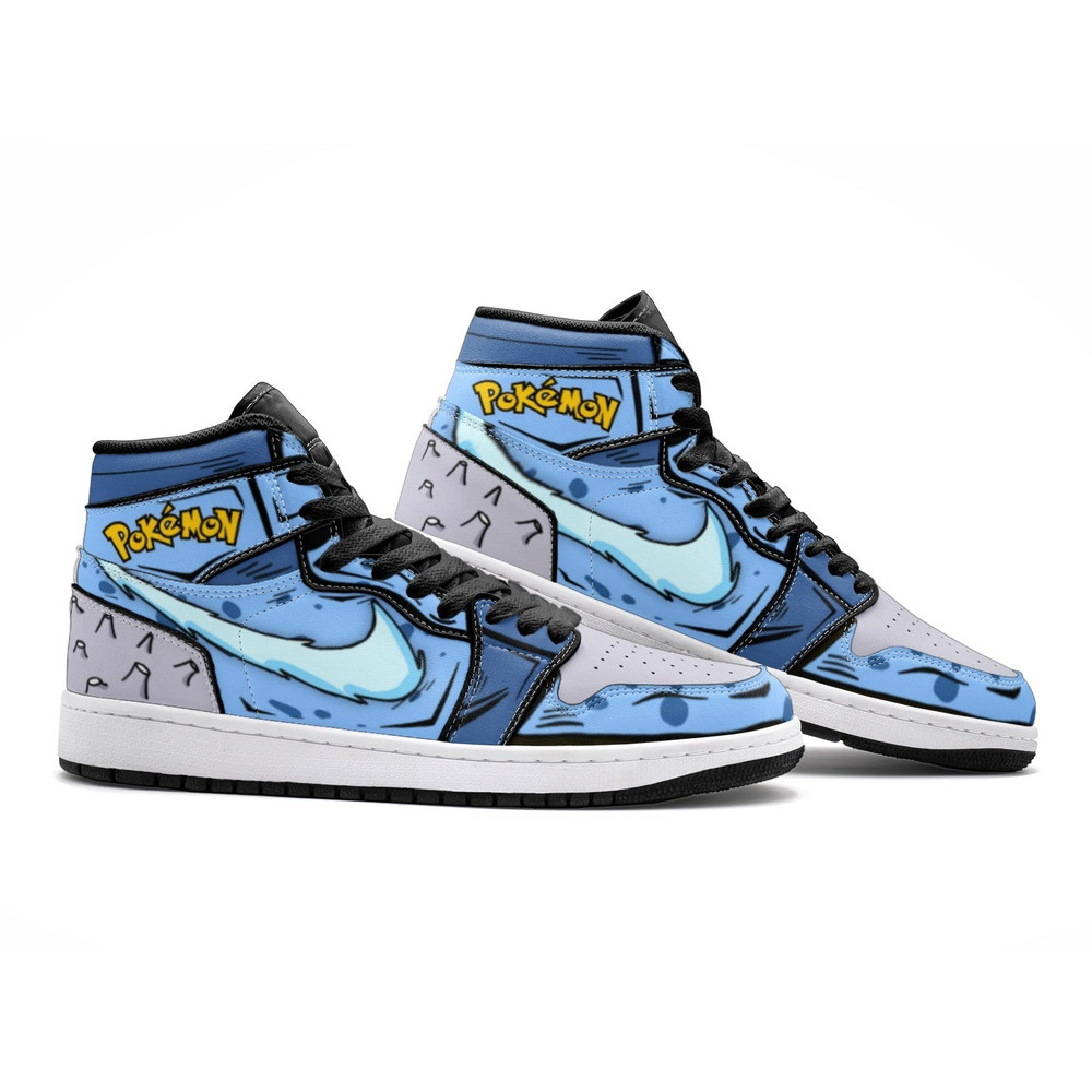 Lapras Pokemon JD1 Shoes, Lapras Pokemon Jordan 1 Shoes, Lapras Pokemon Shoes, Lapras Shoes, Pokemon Sneaker