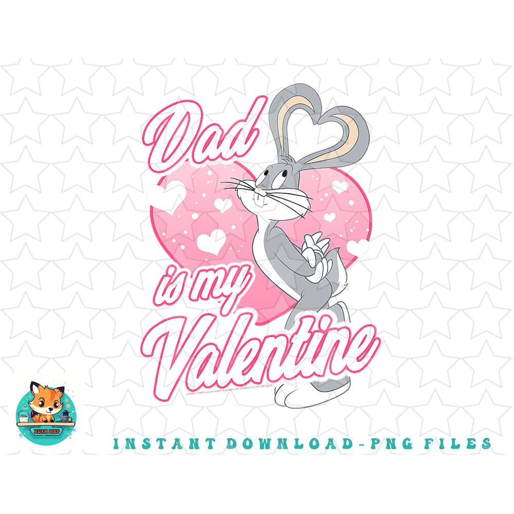 Looney Tunes Dad Valentine Bugs png, sublimation, digital download.jpg