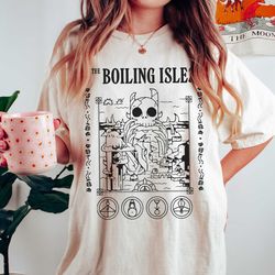 boiling isles the owl house comfort colors tee, boiling