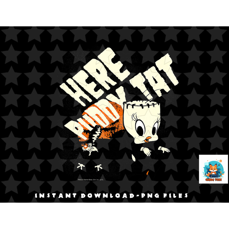 Looney Tunes Franken Tweety png, sublimation, digital download.jpg