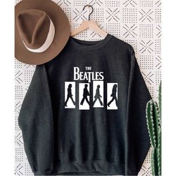 the beatles sweatshirt, beatles sweater, beatles gifts, rock and roll sweatshirt, retro 70s sweater, trendy, old style r