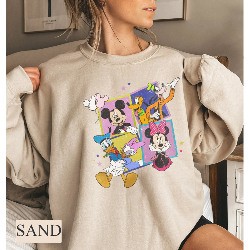 Cute Retro Mickey and Friends Shirt, Disney Family Shirt, Disney Boho Shirt, Mickey & Co 1928 Shirt, Disney Vacation Tee, Disney Trip - 1.jpg