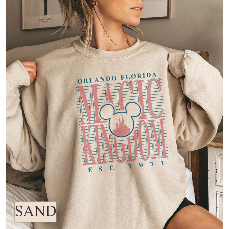 Disney Magic Kingdom 1971 Tee, Mickey Minnie Head Shirt, Disney Shirt for Friends, Family Vacation Shirt, Disney Birthday Gift, Disney Trip - 4.jpg