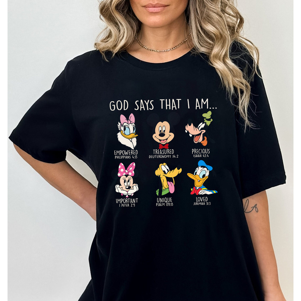 God Say That I am Shirt, Disney Shirt, Disney Mickey Minnie Shirt, Mickey and Friends Shirt, Disney Kid's Shirt, Disney Family Vacation - 2.jpg