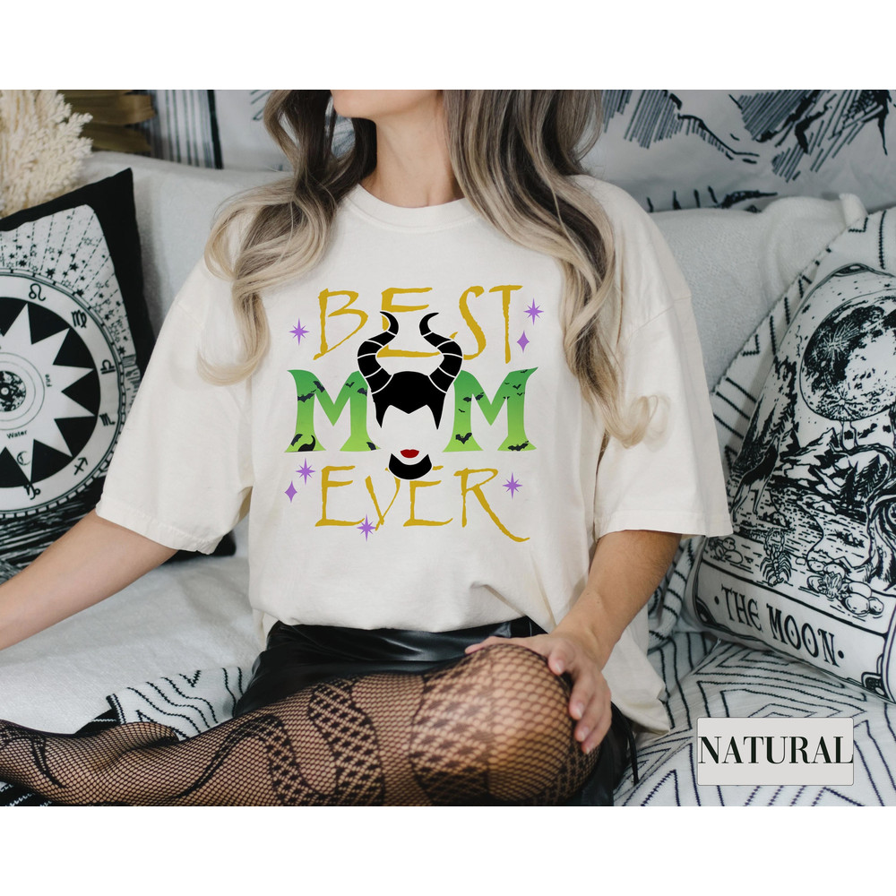 Maleficent Best Mom Ever Shirt, Disney Maleficent Shirt, Disney Villain Shirt, Disney Mama Shirt, Disney Family Shirt, Bad Girl Shirt - 1.jpg