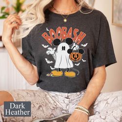 mickey ghost boo bash disneyland shirt, disney trick or