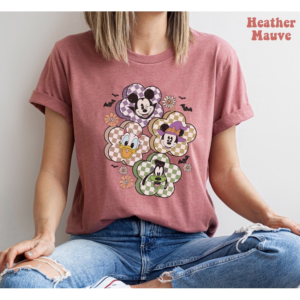 Retro Disney Halloween Shirt, Disney Mickey and Friends Halloween Party Shirt, Halloween Family Gifts, Spooky Ride Disney, Trick or Treat - 3.jpg