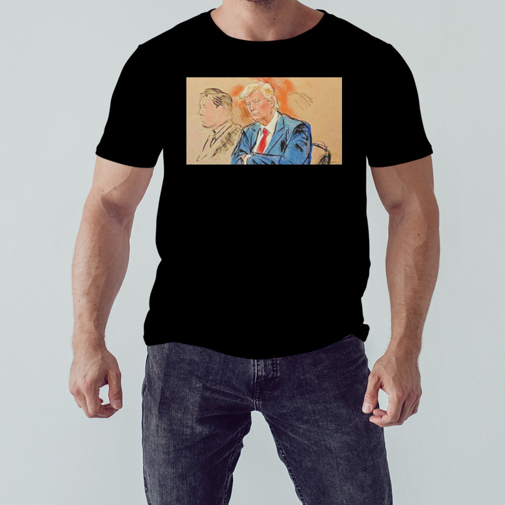 Trump In Federal Court Shirt, Shirt For Men Women, Graphic Design, Unisex Shirt