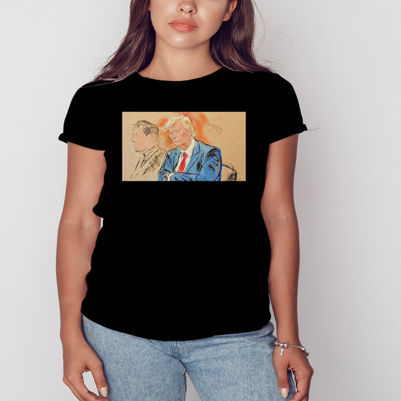 Trump In Federal Court Shirt, Shirt For Men Women, Graphic Design, Unisex Shirt