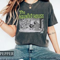 the haunted house mickey comfort colors tee, disneyland