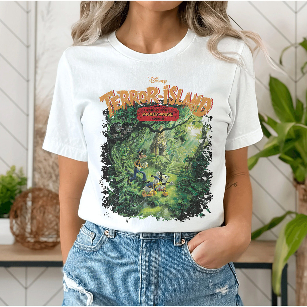 Vintage Disney Scary Halloween Mickey and Friends Shirt, Disney Halloween Party Shirt Retro, WDW Magic Kingdom Shirt, Halloween Matching - 3.jpg