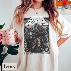vintage star wars comfort tee, cool diney star wars swe