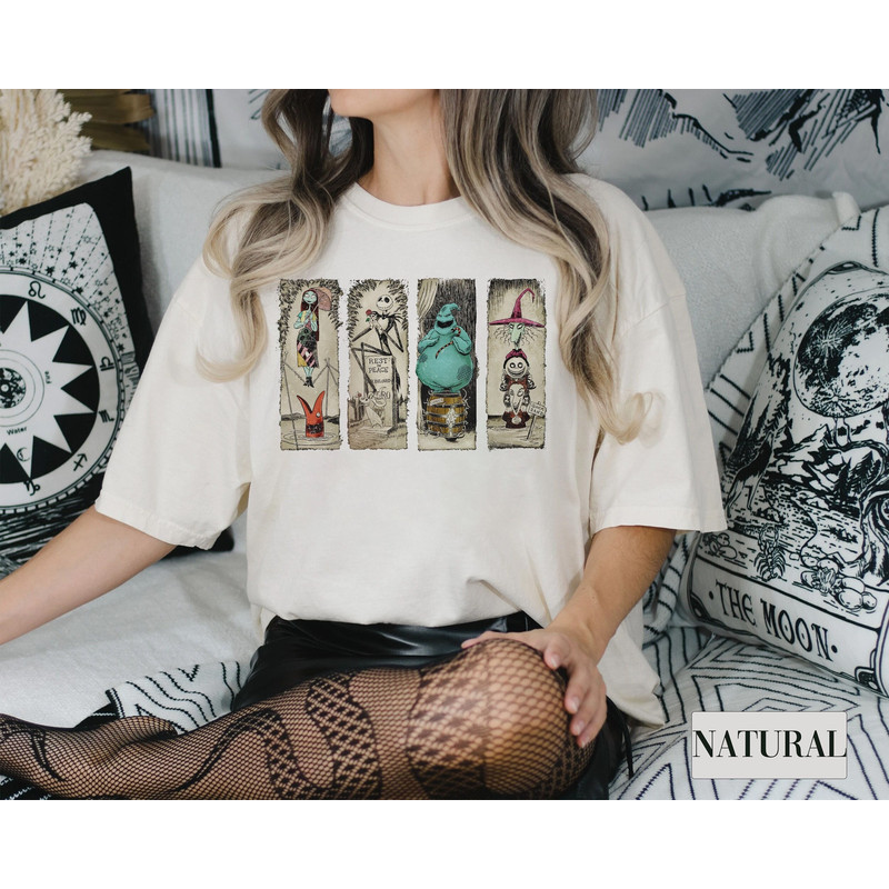 Vintage Walt Disney World The Haunted Mansion Halloween Matching Shirt, Disneyland Trick or Treat Shirt, Halloween Party, Spooky Season Fall - 1.jpg
