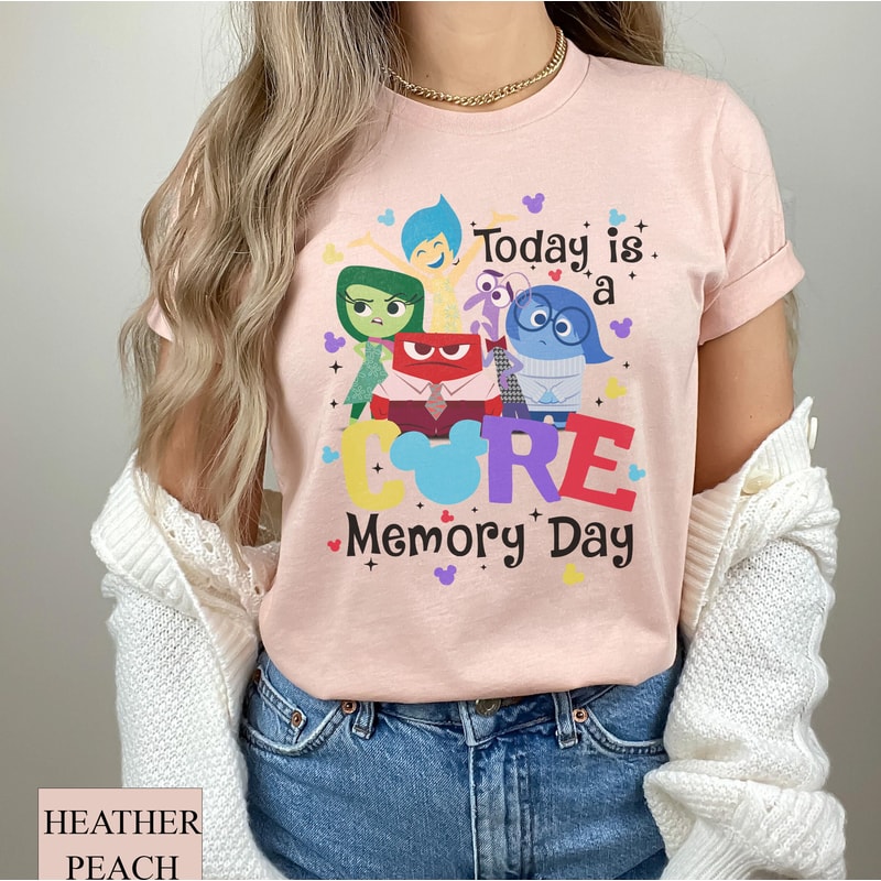 WDW Magic Kingdom Unisex Tee, Disney Pixar Inside Out Friends Shirt, Today Core Memory Day Shirt, Disneyland Family Matching Trip - 2.jpg