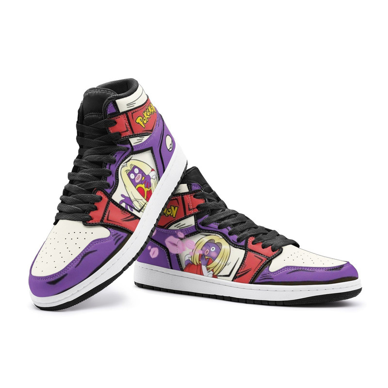Jynx Pokemon JD1 Shoes, Jynx Pokemon Jordan 1 Shoes, Jynx Pokemon Shoes, Jynx Shoes, Pokemon Sneaker